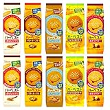 東ハト ハーベスト 5種アソート (香ばしセサミ/バタートースト/こんがりシュガー/キャラメルバナナ/おさつバター) 各2袋 計10袋