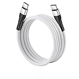 Nibiru 瞬時収納マグネット充電ケーブル Type-C 急速充電(60W, ホワイト, 1m)