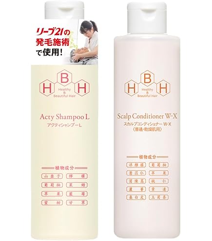 Amazon | 発毛専門リーブ21 頭皮しっかりケアセットB-X 脂性肌用
