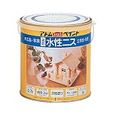 アトムハウスペイント 水性ニス 0.7L ローズ