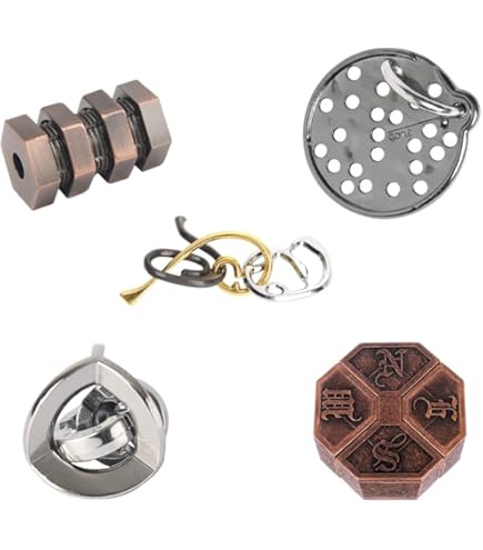 Amazon | Homilius 知恵の輪 54個セット 知恵おもちゃ 立体パズル