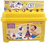 Mega Bloks 180 Piece Set with Bonus 45 Pieces [Yellow Case]