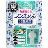 ノンスメル 冷蔵庫用置き型 1年間脱臭 25G