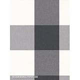 B & W 3 – ブラックandホワイトLook壁紙ロール、モダン壁装飾アクセント Roll 21"x33' 2063-67