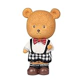 Baidecor樹脂ブラウンBear Money Box Piggy Bank