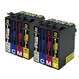 EPSON用互換インクリコーダー用 RDH-4CL互換 4色(ブラック シアン マゼンタ イエロー）2SET 全8本 PX-048A PX-049A