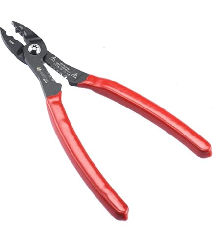 Thomas & Betts WT2000 Plier Type Crimping Tool With Wire Cutter, Bolt...