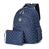YuHan Baby Diaper Travel Backpack Insulation Bag Carry Pouch Fit Stroller Blue Dot by YuHan