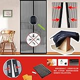 Docoss（TM）の1pcsネッティングメッシュスクリーンマグネットメッシュ昆虫フライバグモスキートドアカーテンネットネッティングメッシュスクリーンマグネット