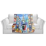ブランケットウルトラソフトFuzzy 4サイズ！DIANOCHEデザインからby Karen Tarlton Paris Romance TwilightホームDecor Unique Designe