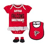 NFL Infant Girls " Little Sweet "よだれかけとBooty レッド