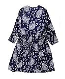 Yuelian(TM) マタニティウェア 大きいサイズ Aライン レディース ロング ひざ丈 マタニティワンピース 妊婦服 出産祝いのプレゼント