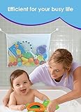 Bathtub Toy Organizer +Toy Organizer net for the 2 bathroom Bonus Suction Cups Baby Toy Organizer wi