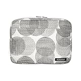 スタイルデコール(STYLE Decor) PCケース パソコンケース カバー おしゃれ かわいい ノートパソコン S 11.6インチ グレー シンプル サークル柄 W0707500