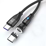 USB Type Cケーブル PD100W対応 7Pin マグネット USB充電ケーブル 5A超急速充電 データ転送可 PDケーブル Book/Pro/Galaxiy/Pxile/phone等Type-c機種対応 磁石 磁気(1m)