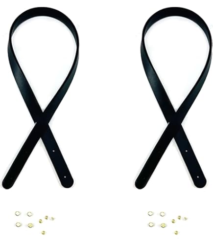 Amazon | 日本紐釦貿易(Nippon Chuko) NBK 本革持ち手 40cm 2本入り 巾