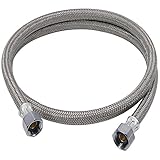 Brasscraft B1-60DW F 3/8-Inch Comp by 3/8-Inch Comp by 60-Inch Dishwasher Connector, White [並行輸入品]
