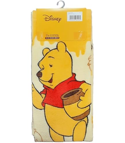 Amazon｜ディズニーフェイスタオル□くまのプーさん「トラスト」□34
