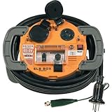 ハタヤ(HATAYA) 屋内用ELB BOX 遮断電流値可変設定型 5m 2P接地2個口コンセント EB-5V
