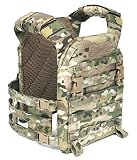 実物 WARRIOR ASSAULT SYSTEMS WAS Recon Plate Carrier 軽量 リーコン プレートキャリア M ダミープレート付 W-EO-RPC-M (マルチカム)