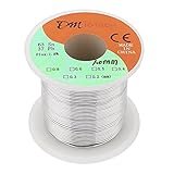 uxcell ハンダ リール はんだワイヤー 1mm 200G 63/37 ロジンコアフラックス