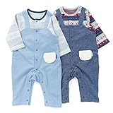 Piccolo(ピッコロ) カバーオール (70～80cm) キムラタンの子供服 (34477-164) ネイビーブルー 70