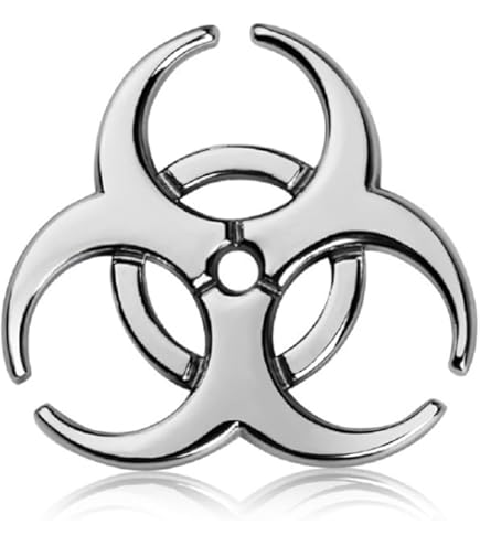 Amazon | Rebias バイオハザード エンブレム biohazard 立体 3D