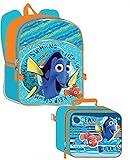Dory "Just Keep Swimming" Backpack w/Detachable Lunchbox Set (Exclusive Design) [並行輸入品]