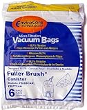 Fuller Brush Canister EnviroCare Vacuum Cleaner Bags/6 pack - Generic w/Dust Seal
