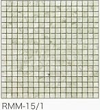 15角タイル モザイクタイル 大理石(マーブル)調 磁器質 シート(324粒)販売です。 タソス白 カラフルなミックス デザインです。内 外、床 壁、 (キッチン カウンター・浴室・玄関)水回り(浴室