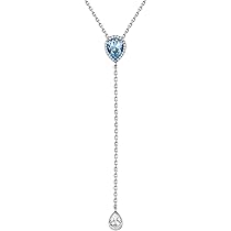 Amazon | Silvora y字 ネックレス レディース シルバー