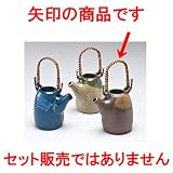 ミニ花瓶 土瓶型焼しめ一輪立 ［ 9 x 9.5cm ］ 【 インテリア 置物 料亭 旅館 業務用 】