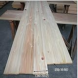 【ノーブランド品】九州産天然無垢杉　腰壁用本実目透かし加工板セット節あり（１９００×１0×75）
