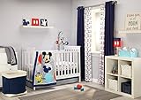 Disney Baby Mickey Mouse Best Buddies 4 Piece Nursery Crib Bedding Set Multi [並行輸入品]