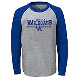 NCAA Boys 4 – 7 "フィールドライン」長袖Tシャツ グレイ