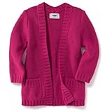 オールドネイビー OLD NAVY/ オープンフロントカーディーコート パーティースターピンク トップスカーディガン 12～18ヶ月【並行輸入】