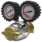 Uniweld RB2 Patriot Series Acetylene Regulator with "A" Outlet Connection and 520 CGA Inlet [並行輸入品]