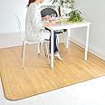 なかね家具 ダイニングラグ 撥水 木目調 4人掛け 185×185 正方形 日本製ラグマット 抗菌 ナチュラル 181cfp