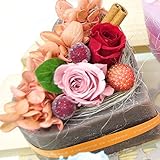 花花 プリザーブドフラワー ギフト 【 ハート 型 スイート パレット バラ 甘い香り 】 枯れないお花 アレンジメント 贈り物 プレゼント 【 ラッピング メッセージカード 無料 】 ( スイート 
