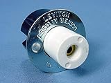 Leviton 00151 - LH0151 SLIMLINE LAMPHOLDER SNAP-IN (LEVITON #516) 1 Pin Fluorescent Base Socket by L