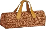 Picnic Plus Psm-112G Carlotta Clutch Wine Bottle Clutch- Giraffe