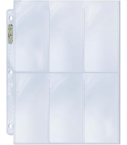 Amazon.co.jp: ウルトラプロ (Ultra Pro) 9ポケット シート 3穴