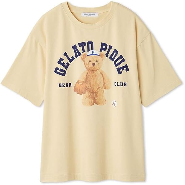 Amazon | [ジェラート ピケ] Holiday Homme ベアワンポイントロンT