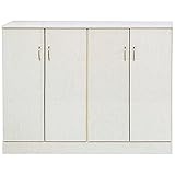 ローシューズボックス(下駄箱) 幅120cm×奥行38cm×高さ92cm 日本製 ホワイト(白) 【PLAZA2】プラザ2 【完成品】【代引不可】 生活用品 インテリア 雑貨 インテリア 家具 収納家具 シューズラック シューズボックス t