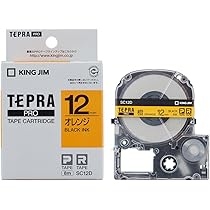 KING JIM TEPRA テープカートリッジ 12mm 41d755fE5tL.jpg