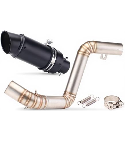 Amazon | DELKEVIC スリップオンカーボンマフラー☆KTM 用 RC390/390