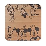 [ベルメゾン] ディズニー天板が外せる リビング テーブル ミッキー＆フレンズ（アップ） タイプ：長方形