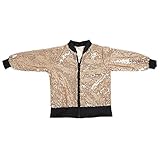 Lovoski キッズ　女の子　スパンコール　長袖　アウトウェア　ジャケット　コート　快適　キラキラ　全5サイズ - 140