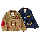 mother goose (マザーグース ) ジャケット (80～130cm) キムラタンの子供服 (11718-181a) キャメル 90