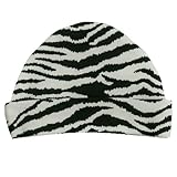 【未熟児】【低出生体重児】【早産児】【NICU】用　ベビー服：コットン帽子 ゼブラ
